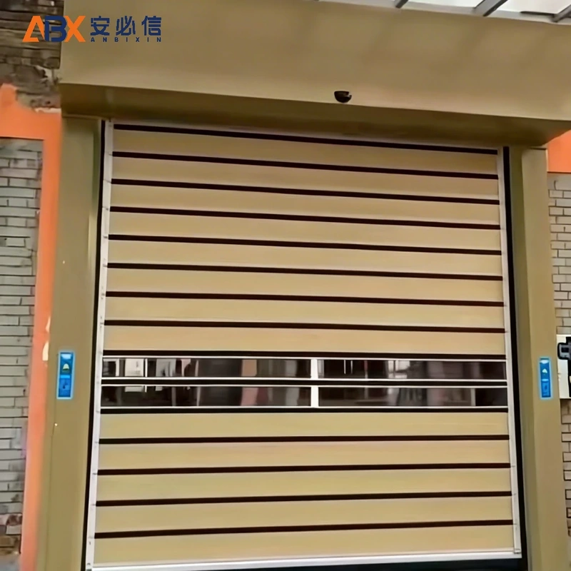 可克达拉螺旋式高速门
